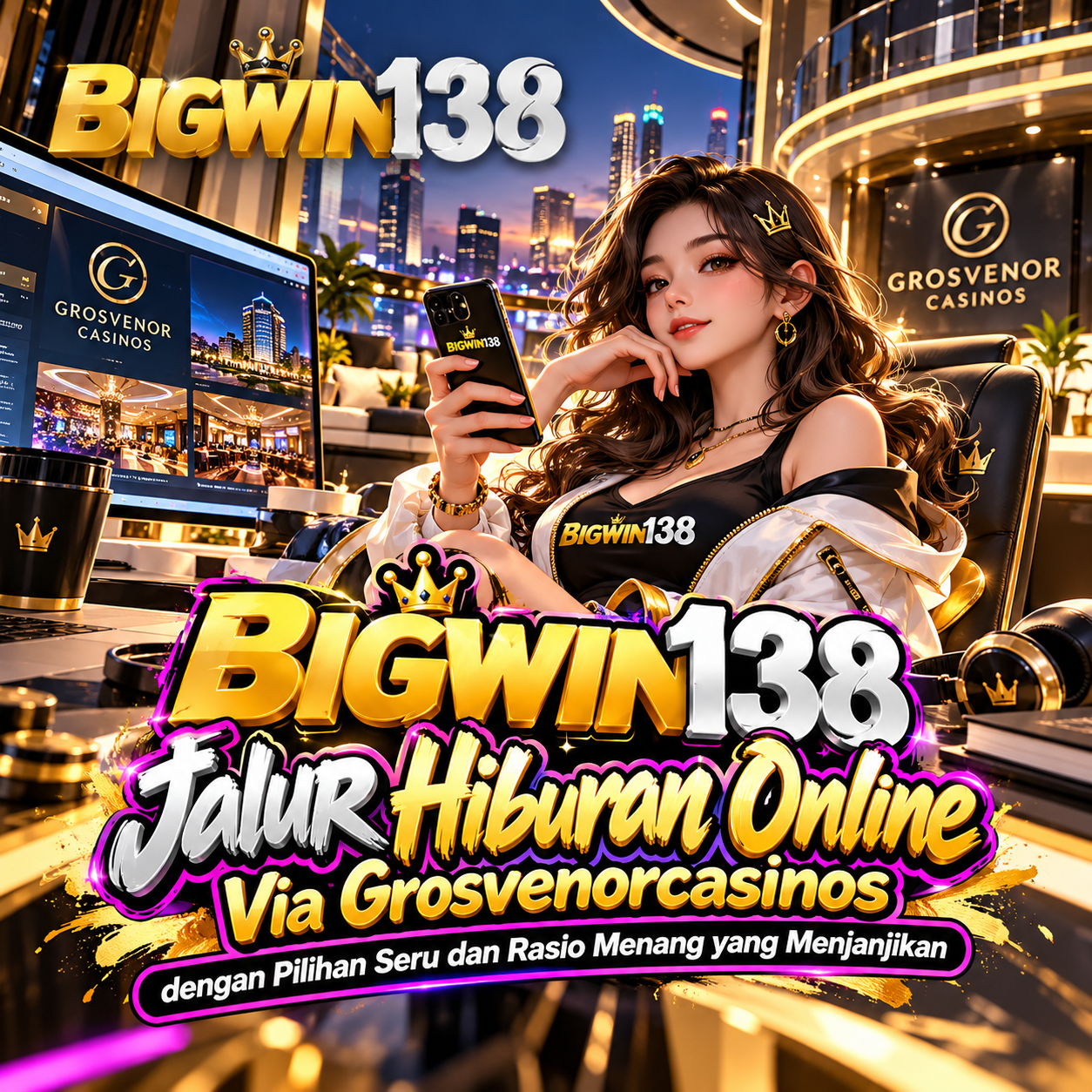 BIGWIN138 - Jalur Hiburan Online Via Grosvenorcasinos dengan Pilihan Seru dan Rasio Menang yang Menjanjikan
